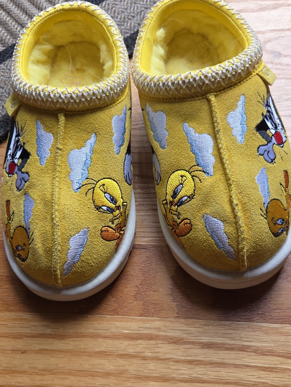 UGG Kids Yellow Tweety Slip-On Clog